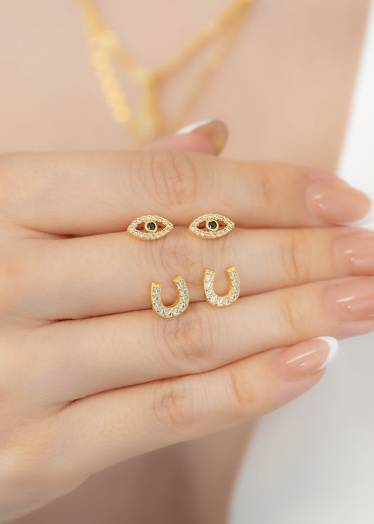 Arete Equino Oro laminado