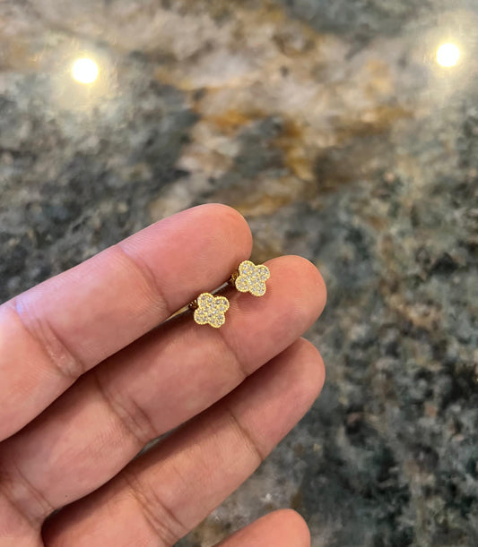 Arete Luck Oro laminado