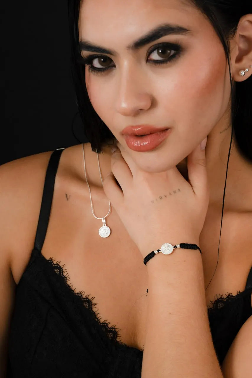 Dije San Miguel Arcangel 1.2cms Plata ley 925