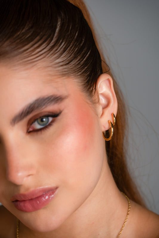 Arete Candonga Royal G Oro laminado