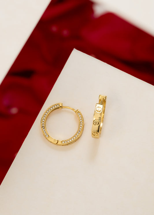 Arete Candonga CT Clou Oro laminado