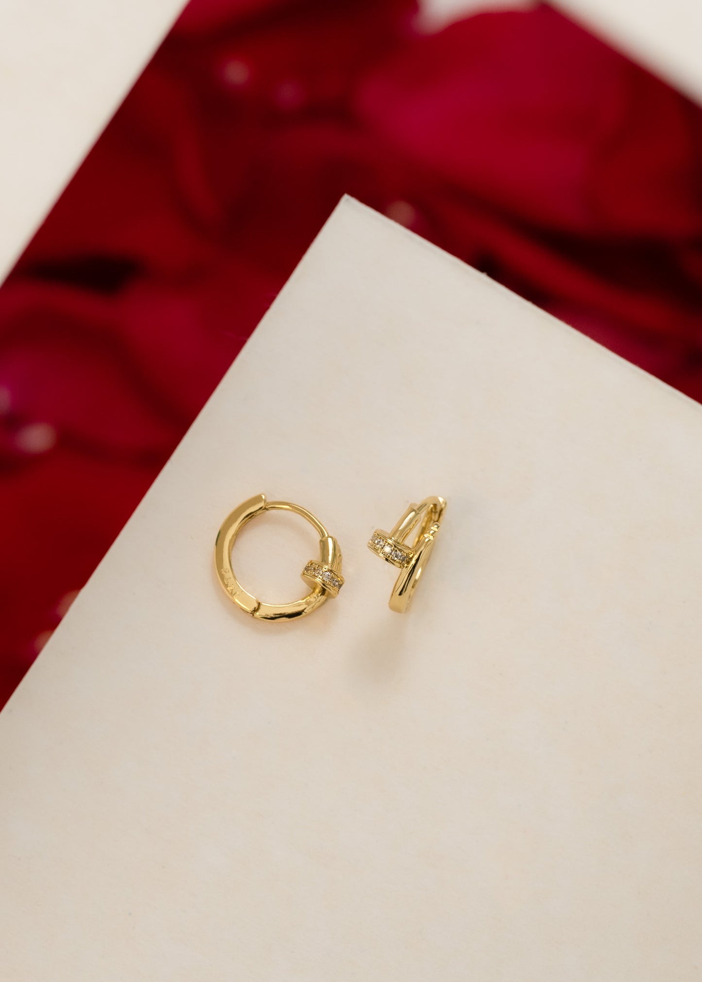 Arete Candonga CT Clou Lux Oro laminado