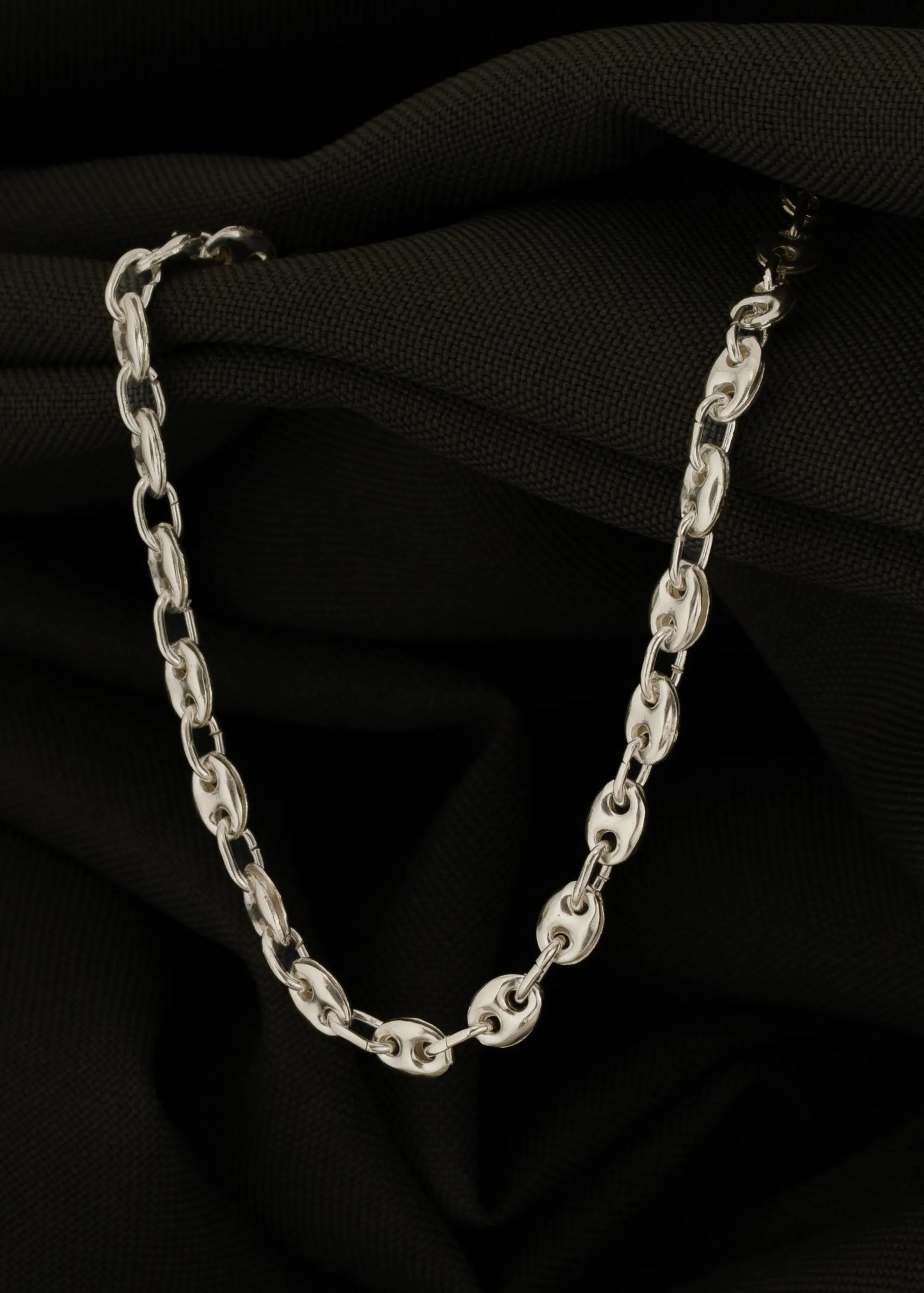 Tobillera Gucci 0.4mm 24cms Plata 925