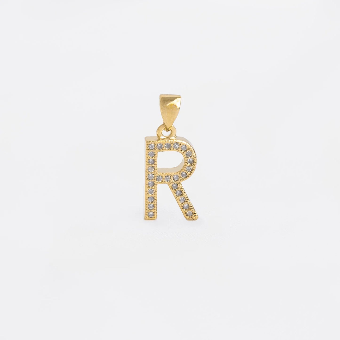 Dije Letra Oro laminado