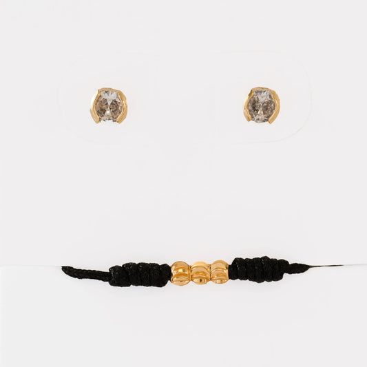 Conjunto Duo Good Vibes Oro laminado