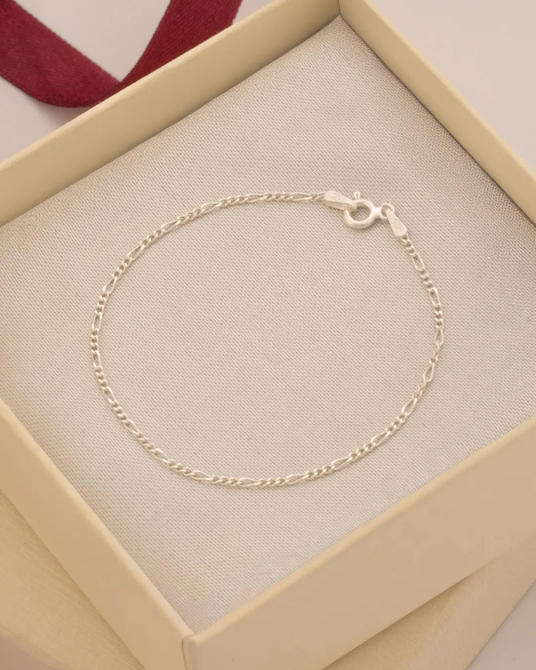 Pulsera 3*1 1.4mm 16cm Plata ley 925
