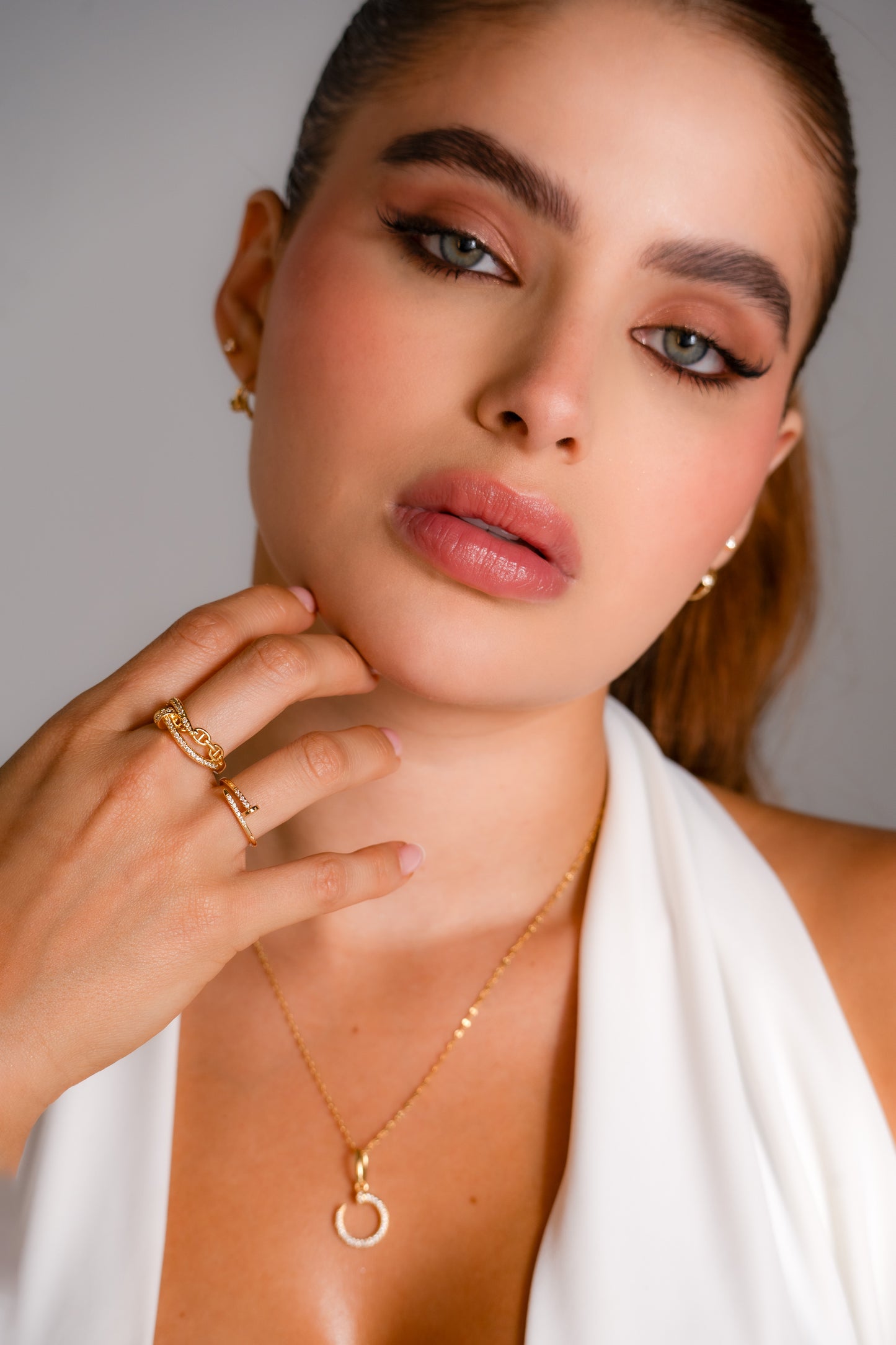 Anillo CT Clou G Ajustable Oro laminado