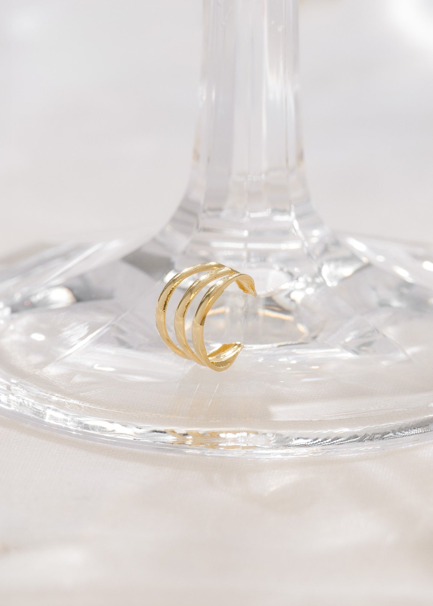 Arete Ear Pretty Oro laminado