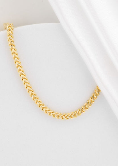 Cadena Franco 65cms Oro laminado