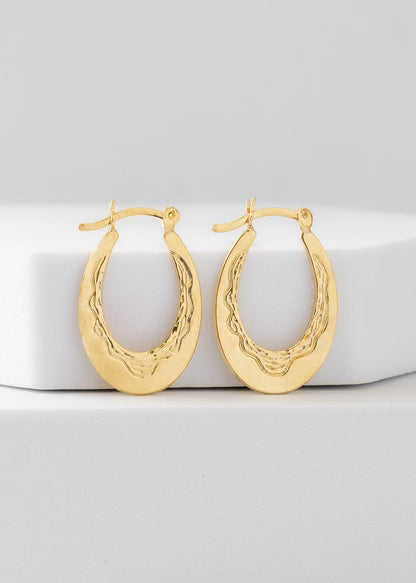 Arete Candonga Vintage Oro laminado