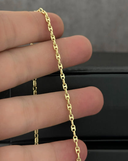 Cadena Gucci IT 2.5mm 65cm Oro laminado