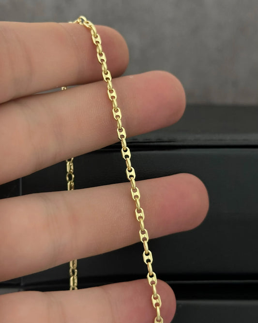 Cadena Gucci IT 2.5mm 65cm Oro laminado