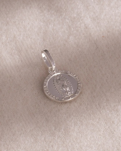 Dije Virgen de Guadalupe 1.2cm Plata ley 925