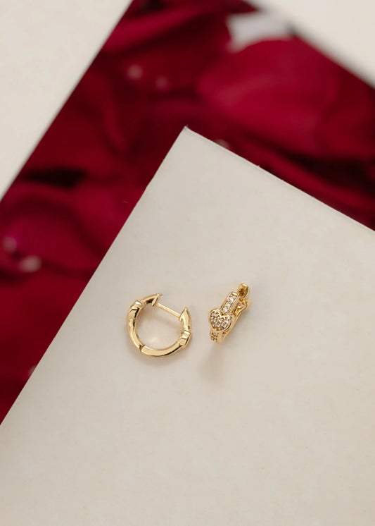 Arete Love Whisper Oro laminado