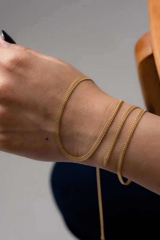 Cadena Arrow IT 2.6mm 45cms Oro laminado