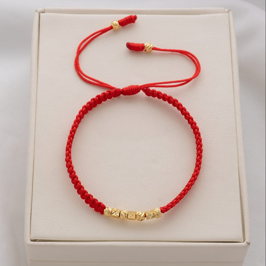 Manilla herraje cuadrado balín italy 4mm Oro laminado