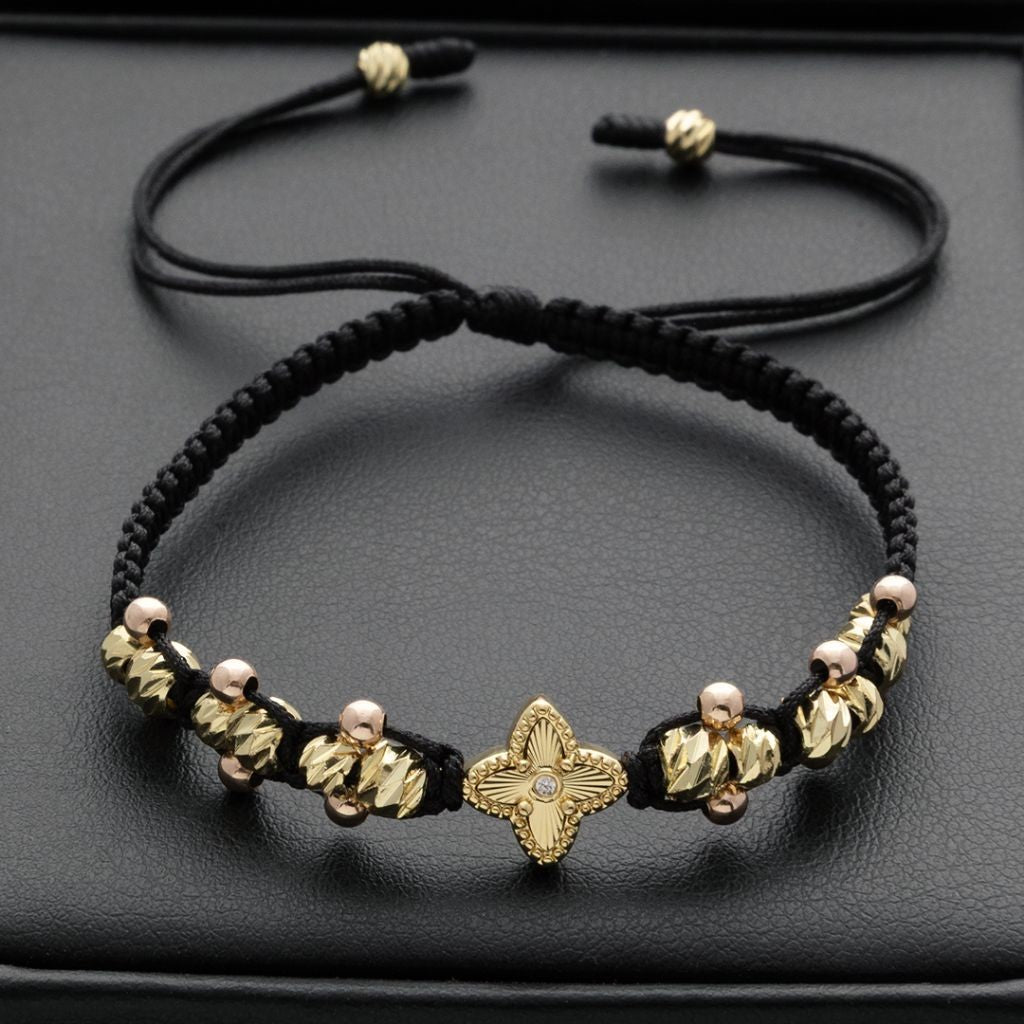 Manilla balín italy 4 y 5mm y liso 3mm herraje Lottus Oro laminado