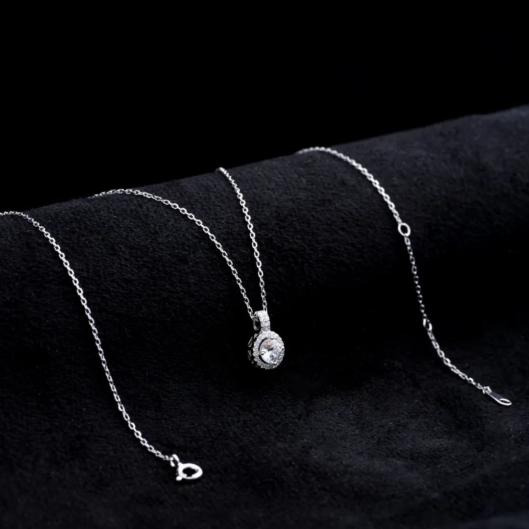 Gargantilla Lumiere Pave Mt 45cm Plata 925