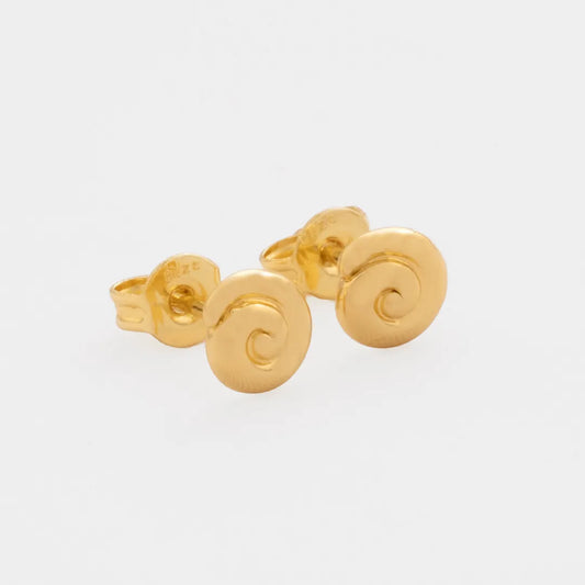 Arete Espiral 6mm Oro laminado