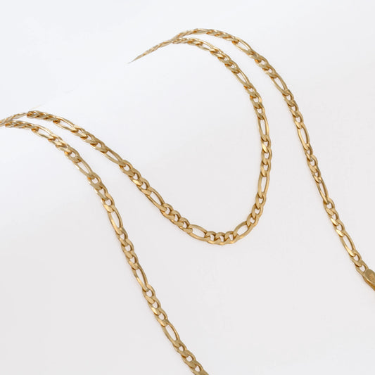 Cadena 3*1 IT 2.9mm 65cms Oro laminado