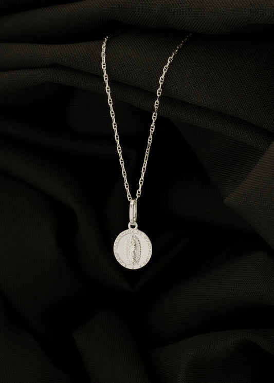 Dije Virgen de Guadalupe 1.2cm Plata ley 925