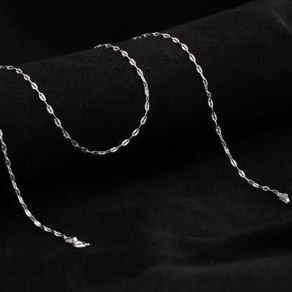 Cadena Destello 45cms Plata ley 925