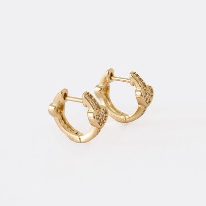 Arete Love Whisper Oro laminado