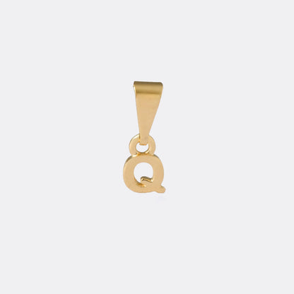 Dije Letra Oro laminado