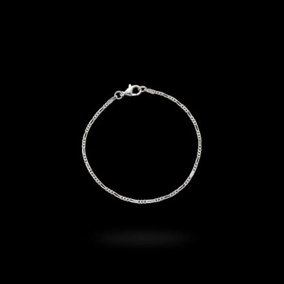Pulsera 3*1 1.4mm 16cm Plata ley 925