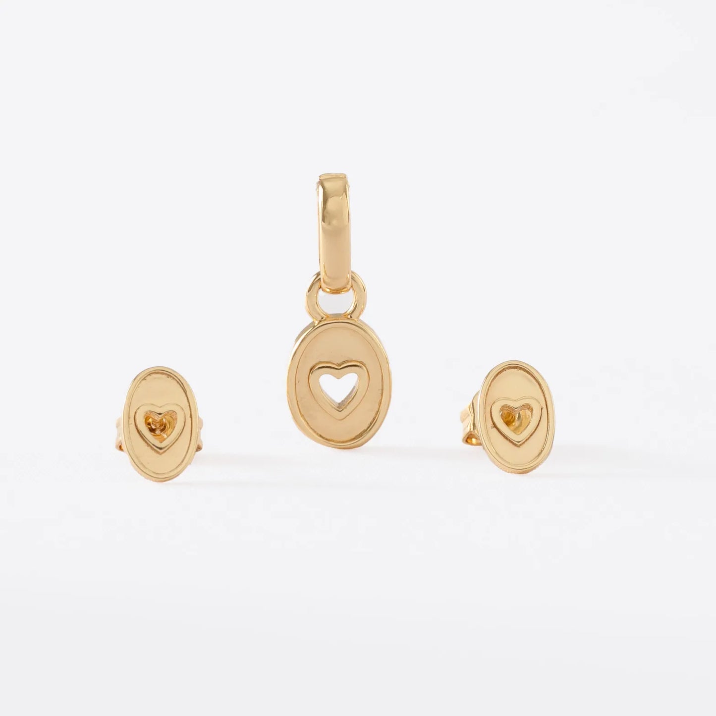 Conjunto Golden Love Oro laminado
