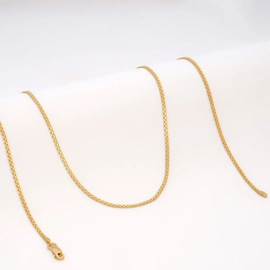 Cadena China IT 2mm 45cms Oro laminado