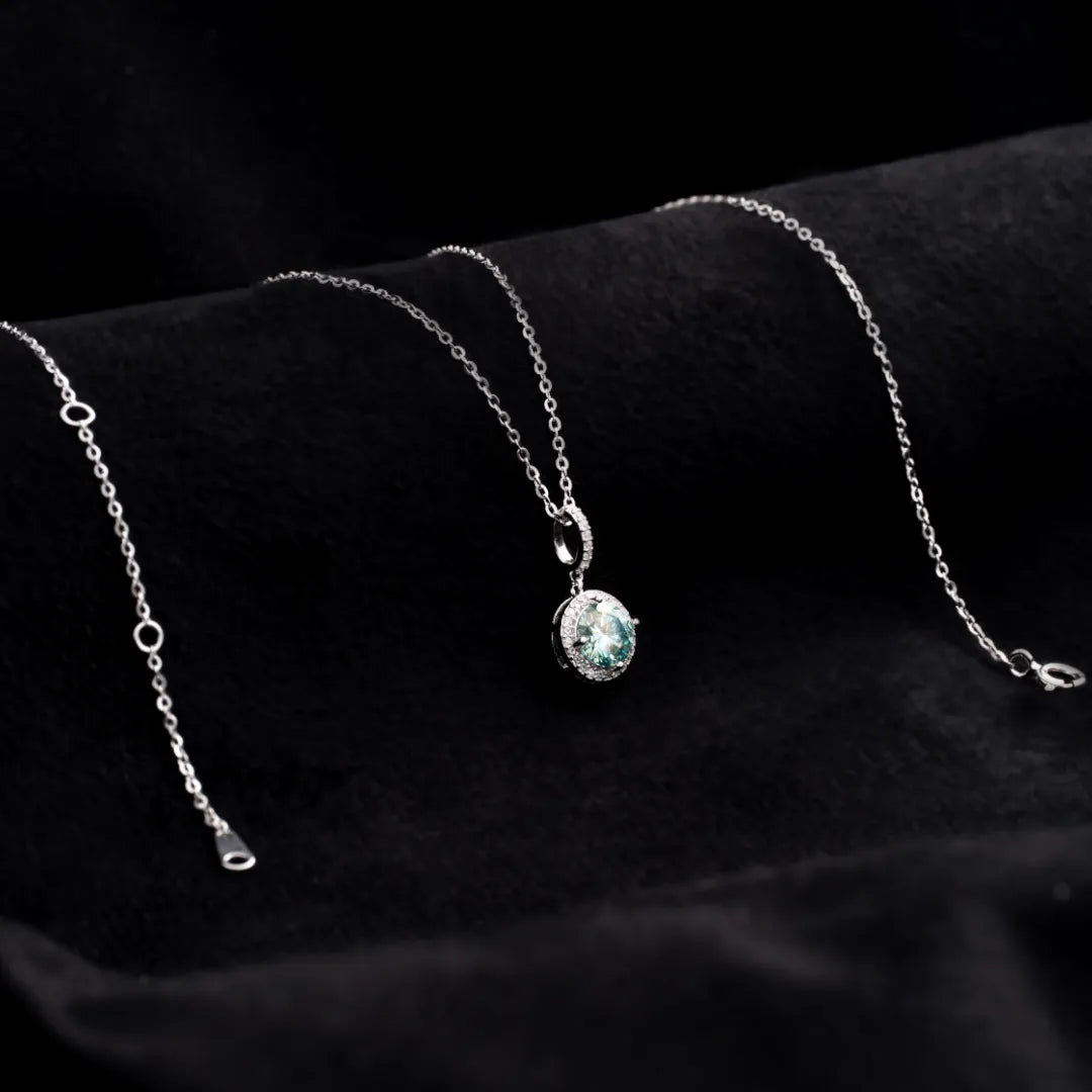 Gargantilla Halo Aurora MT 45cms Plata ley 925