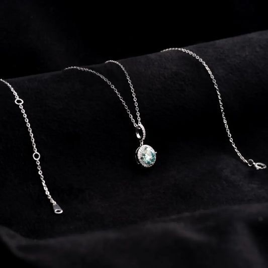 Gargantilla Halo Aurora MT 45cms Plata ley 925