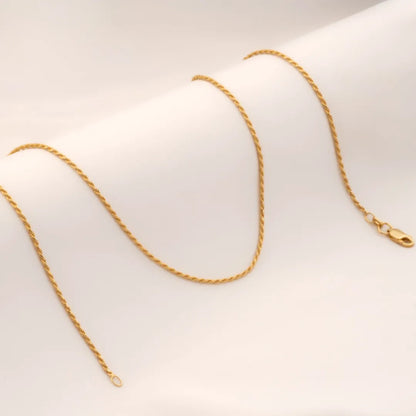 Cadena Lazito IT 1.3mm 45cm Oro laminado