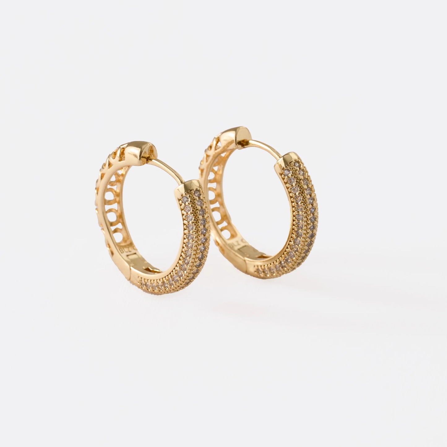 Arete Elle Oro laminado