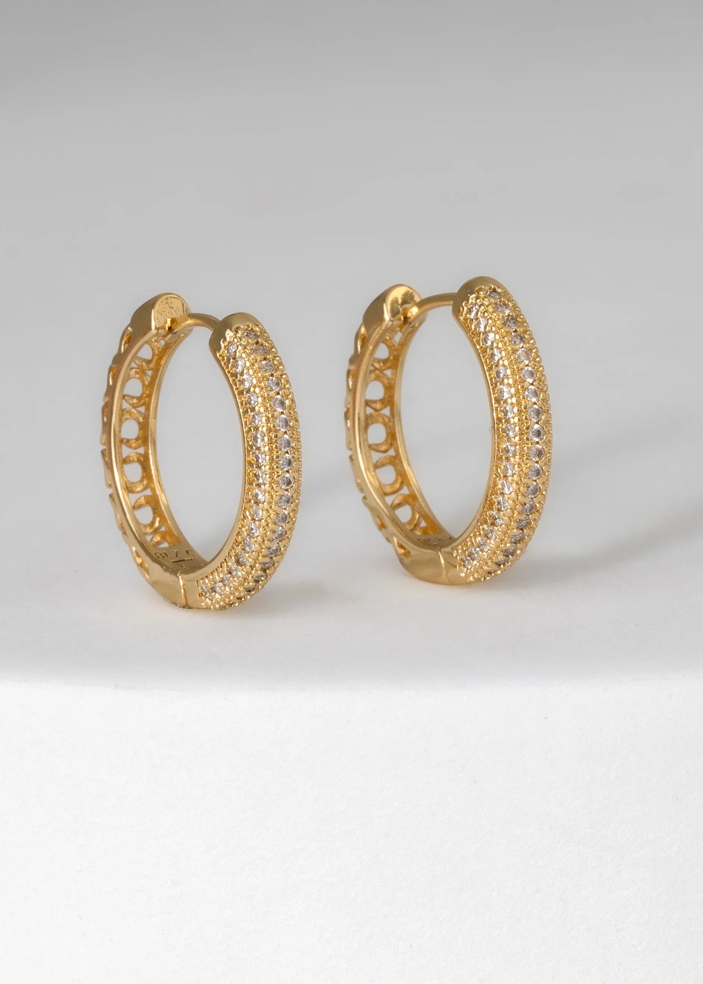 Arete Elle Oro laminado