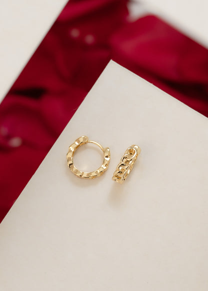 Arete Muse Oro laminado