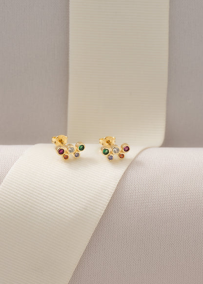 Arete Happiness Oro laminado