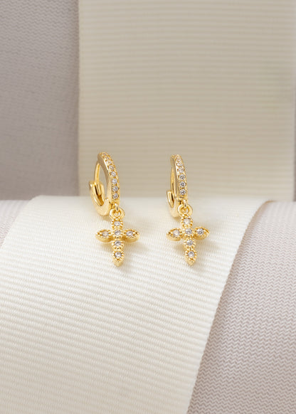 Arete Crosses Oro laminado