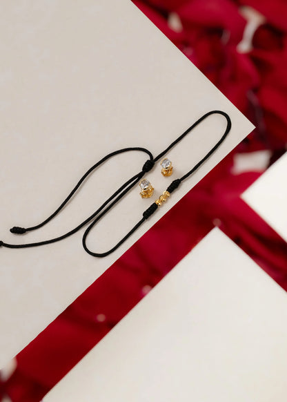 Conjunto Duo Good Vibes Oro laminado