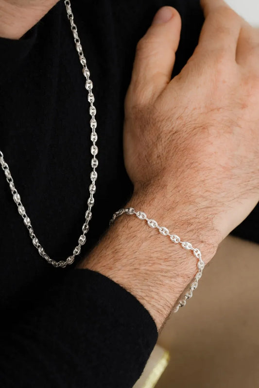 Cadena Gucci 0.4mm 65cms Plata ley 925