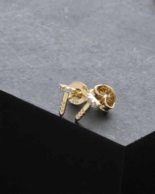 Arete CT Clavo Oro laminado